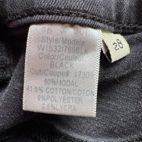 RAG & BONE Faded Black High Rise Ankle Skinny Stretch Denim Jeans 28 - Picture 5 of 8